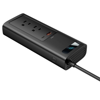 Invertor Baseus 150W (110V US / JP), Negru Invertor Baseus 150W (110V US / JP), Negru