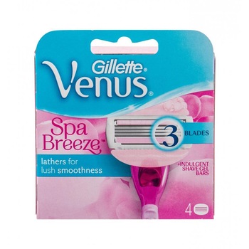 Set 4 lame de ras Gullete Venus Spa Breeze Set 4 lame de ras Gullete Venus Spa Breeze