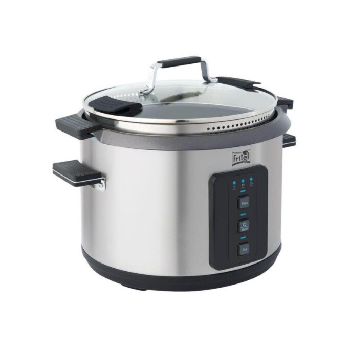 Recipient pentru gatit orez si paste, Fritel, gri, 6 L, 1100W