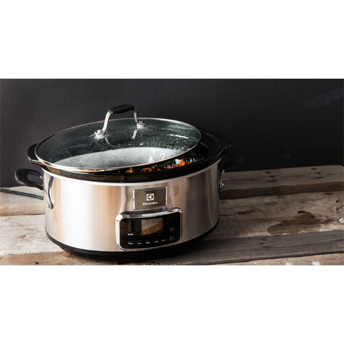 Slow cooker Electrolux ESC7400, 235 W, capac din sticla eMAG.ro