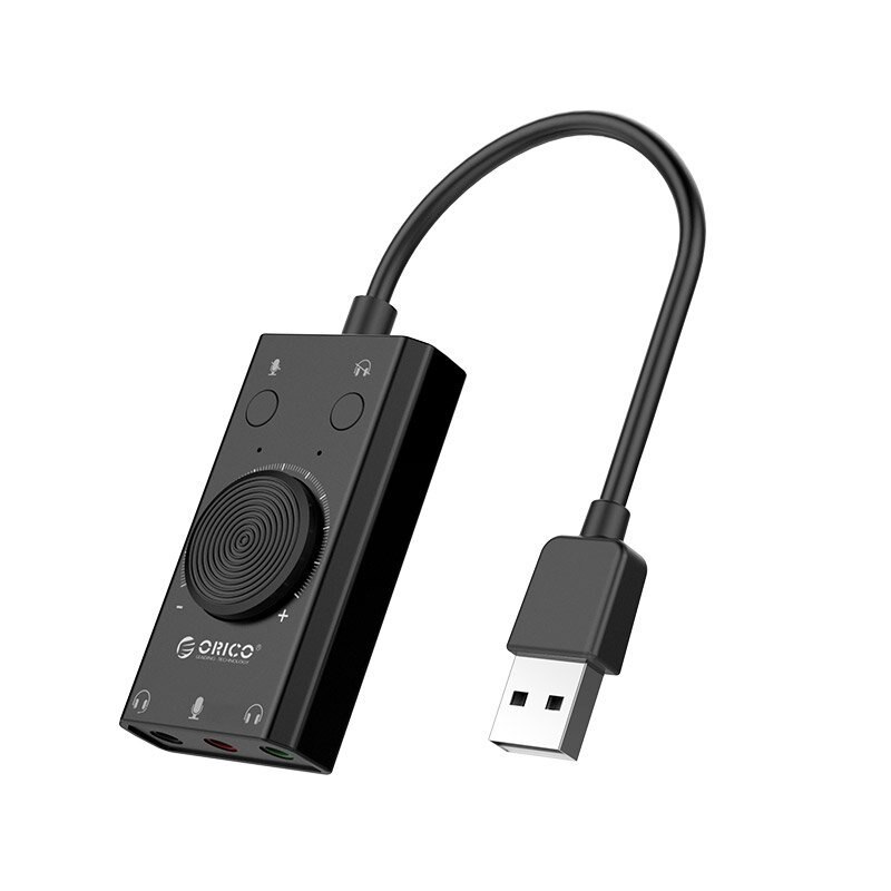 Comutator de sunet extern Orico, USB 2.0, 10cm