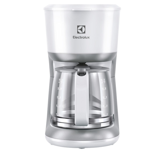 Cafetiera Electrolux Love Your Day, alba, 1100 W