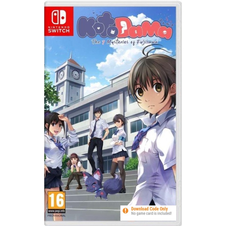 Joc Kotodama The 7 Mysteries of Fujisawa Code in a Box Pentru Nintendo Switch