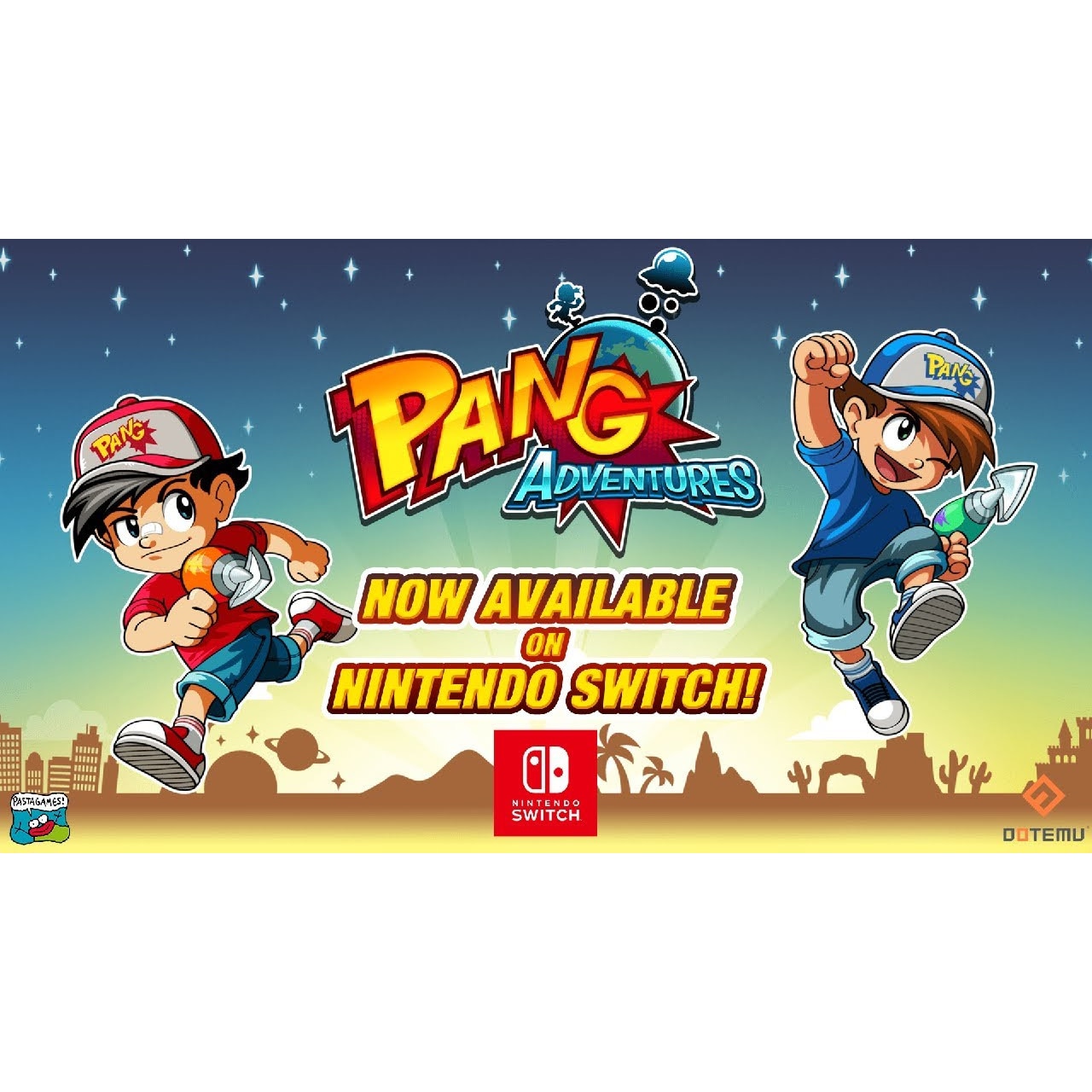 Pang Adventures Buster Edition Sur Nintendo Switch - Neuf Sous Blister - Multilingue