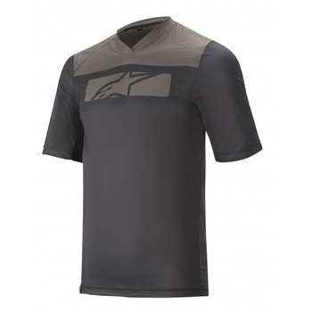 Tricou Alpinestars Alps 4.0 SS Jersey Black/Dark shadow Tricou Alpinestars Alps 4.0 SS Jersey Black/Dark shadow