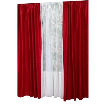 Set doua draperii 140X245cm si perdea 300X245cm by Liz Line-SDP47 Set doua draperii 140X245cm si perdea 300X245cm by Liz Line-SDP47