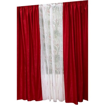 Set doua draperii 140X245cm si perdea 300X245cm by Liz Line-SDP49 Set doua draperii 140X245cm si perdea 300X245cm by Liz Line-SDP49