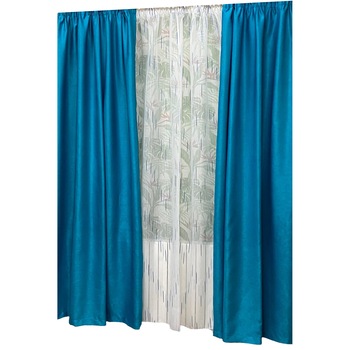 Set doua draperii 140X245cm si perdea 300X245cm by Liz Line-SDP50 Set doua draperii 140X245cm si perdea 300X245cm by Liz Line-SDP50