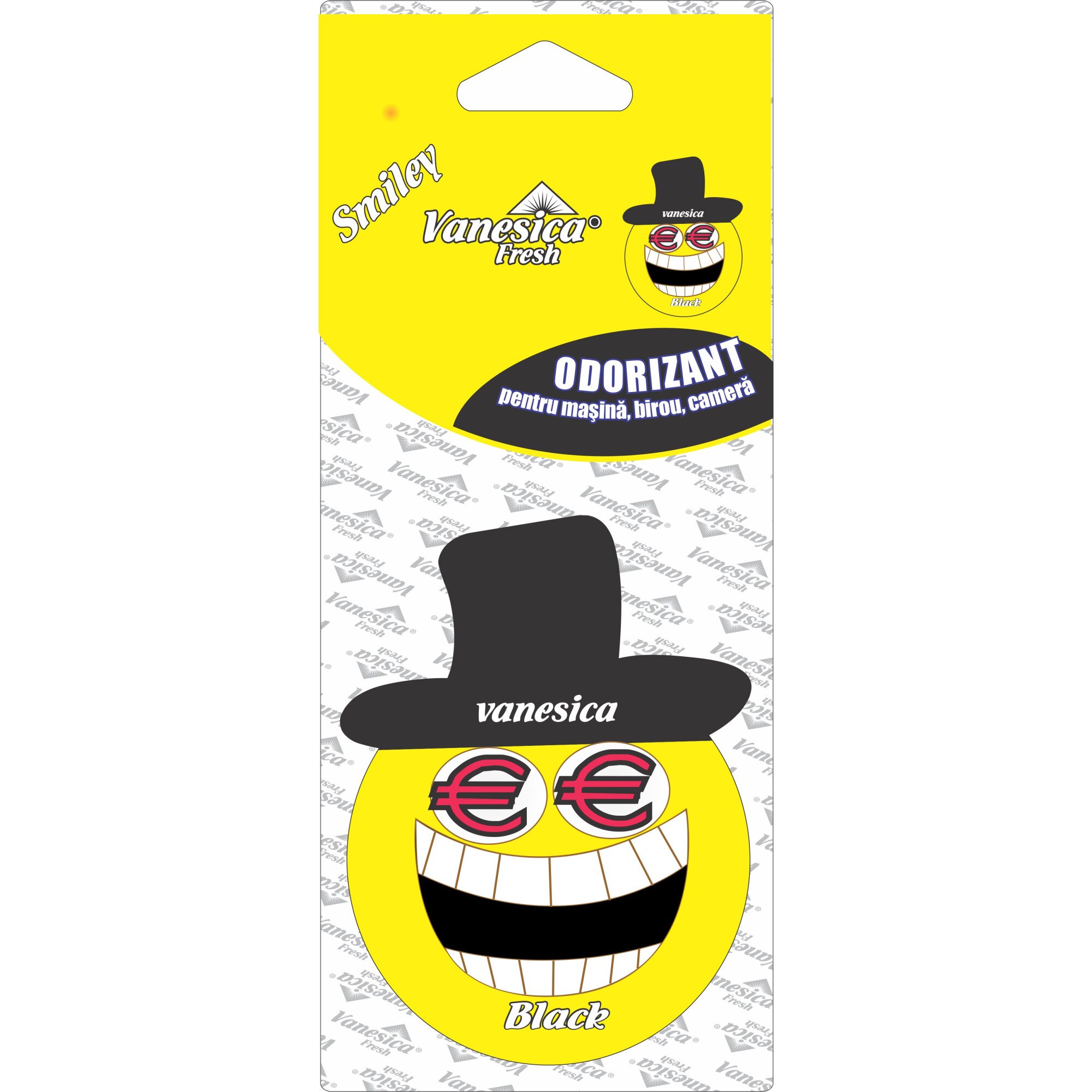 Odorizant auto Smiley, aroma black