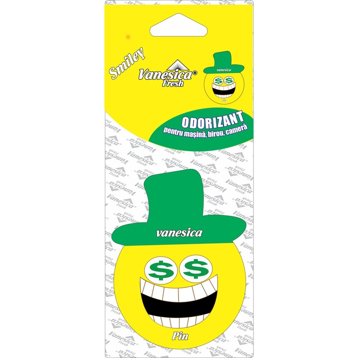 Odorizant auto Smiley, aroma Pin