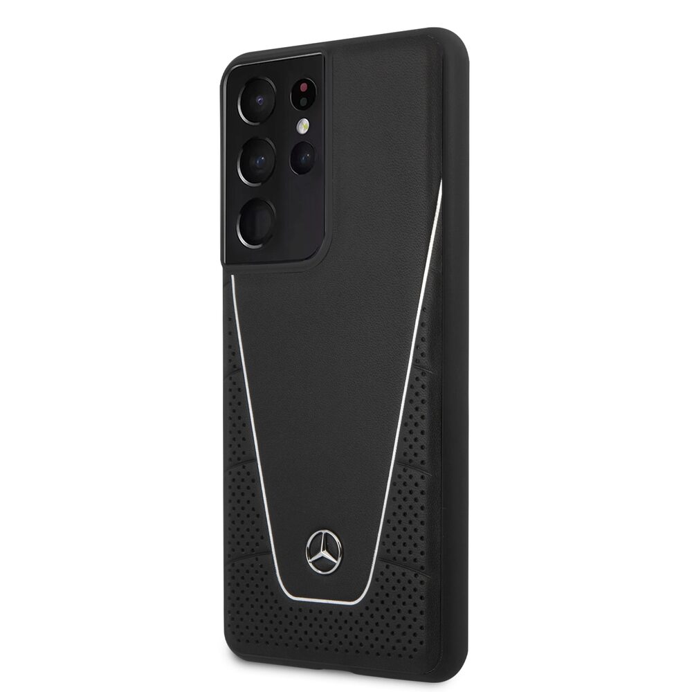 Husa Mercedes din Piele pentru Samsung Galaxy S21 Ultra 6.8