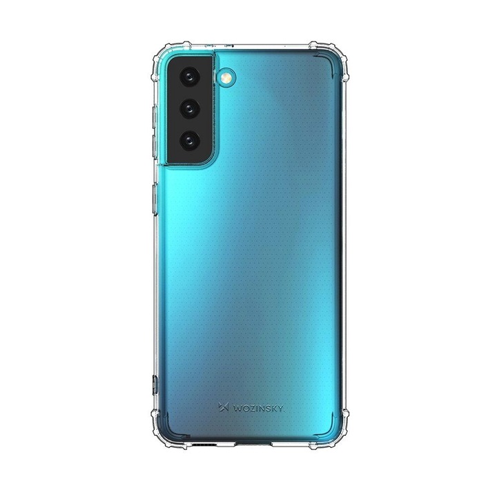 Wozinsky Air Guard ütésálló tok Samsung Galaxy S21 Plus 6.7"-hez, átlátszó