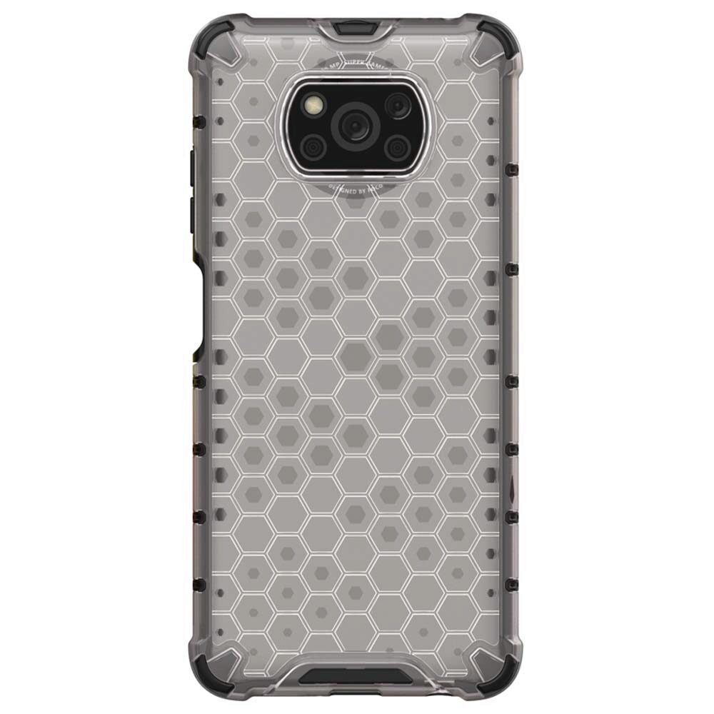 Carcasa Antisoc Hibrida Honeycomb pentru Xiaomi Poco X3 NFC / Poco X3 Pro, Transparent