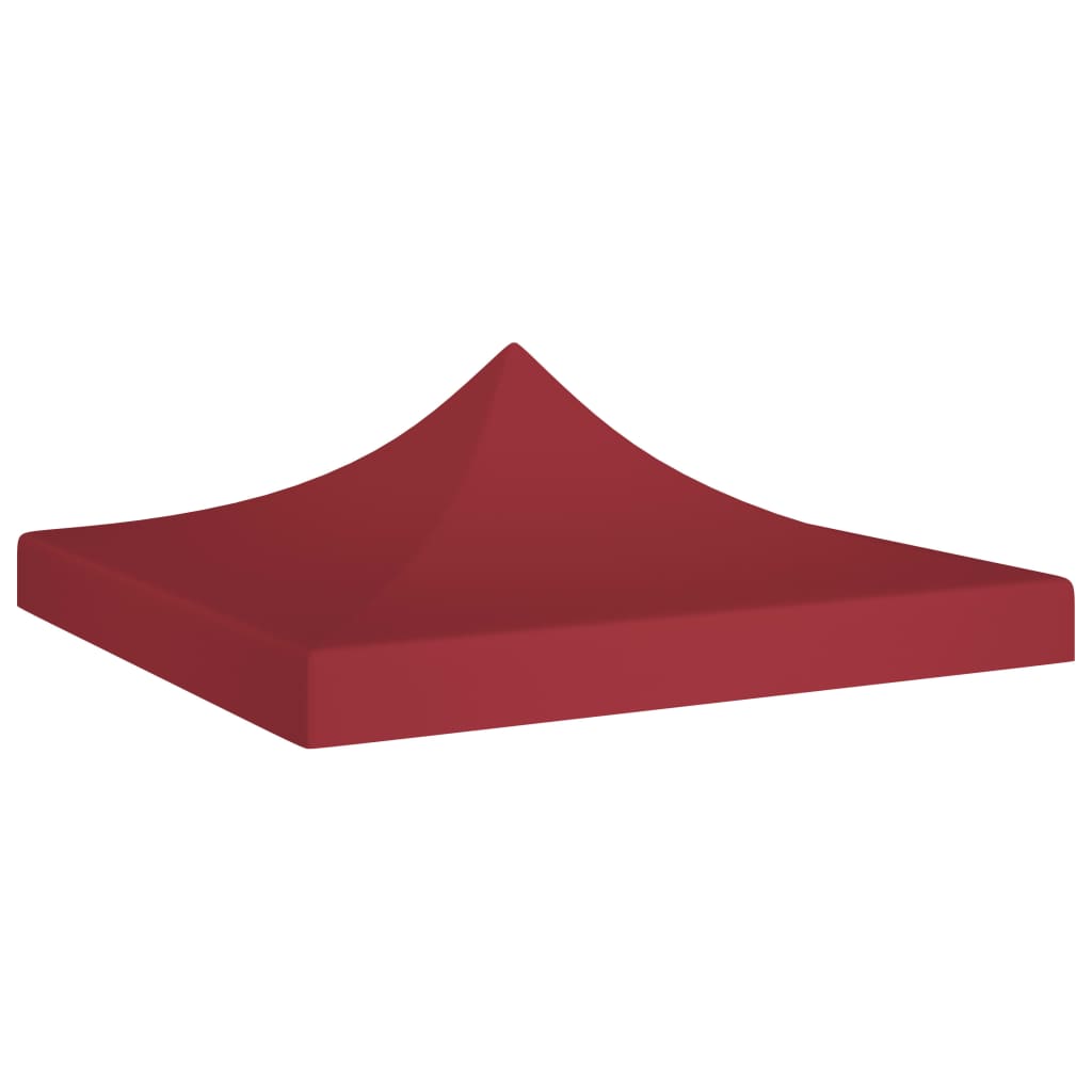 Copertina acoperis cort tip pop-up, vidaXL, Poliester, 600D, 2 x 2 m, Rosu
