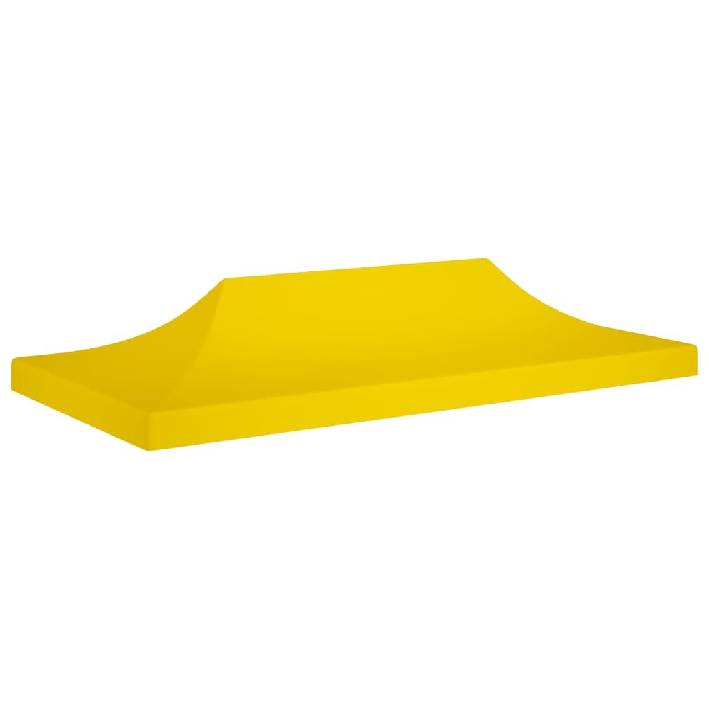Copertina acoperis cort tip pop-up, vidaXL, Poliester, 600D, 6 x 3 m, Galben