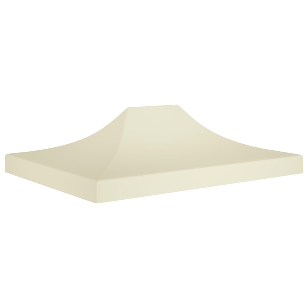 Copertina acoperis cort tip pop-up, vidaXL, Poliester, 600D, 4 x 3 m, Crem