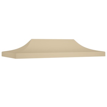 Copertina acoperis cort tip pop-up, vidaXL, Poliester, 600D, 6 x 3 m, Bej Copertina acoperis cort tip pop-up, vidaXL, Poliester, 600D, 6 x 3 m, Bej