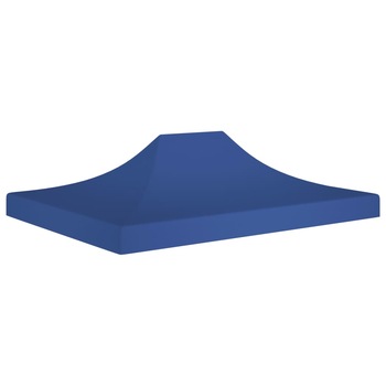Copertina acoperis cort tip pop-up, vidaXL, Poliester, 600D, 4.5 x 3 m, Albastru Copertina acoperis cort tip pop-up, vidaXL, Poliester, 600D, 4.5 x 3 m, Albastru