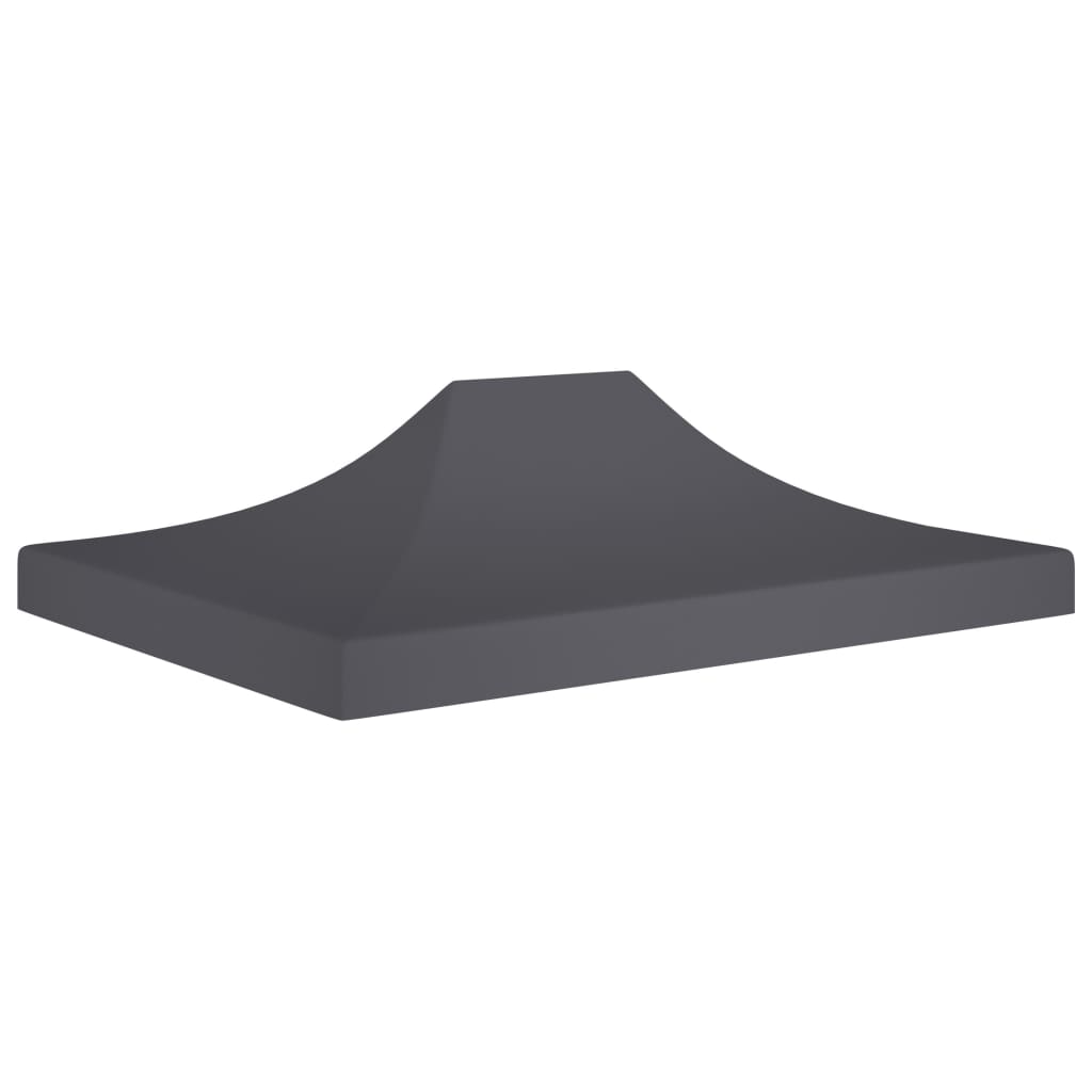 Copertina acoperis cort tip pop-up, vidaXL, Poliester, 600D, 4 x 3 m, Antracit