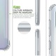 Кейс за Samsung Galaxy A30 - Silicon Gel, Anti-Shock, AntiDust - Gekko Airbags Slim, Transparent