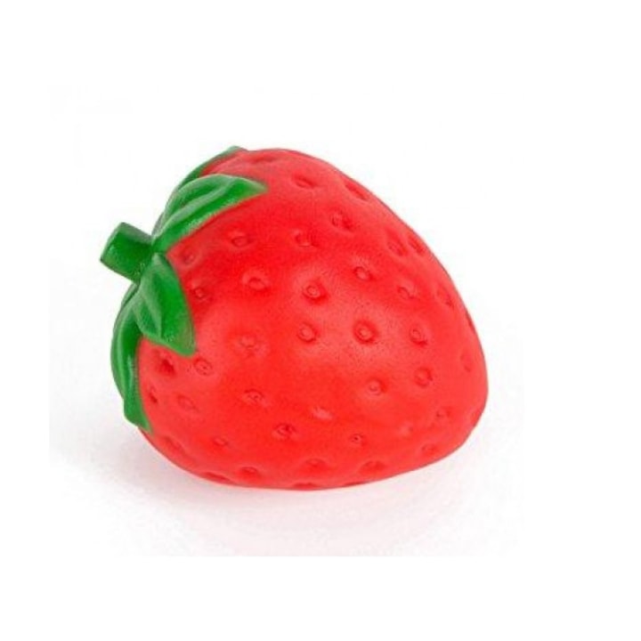 VRZ Anti-stressz játék Squishies, Eper, Piros, Színváltó