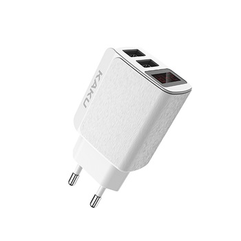 Incarcator retea Dublu USB cu Display Digital, Alb - KAKU - KSC-180 Incarcator retea Dublu USB cu Display Digital, Alb - KAKU - KSC-180