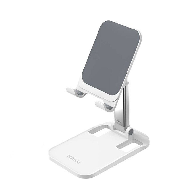Suport pentru Telefon / Tableta (reglabil 0-72 grade) - Pliabil si Portabil - Alb - KAKU KSC-404