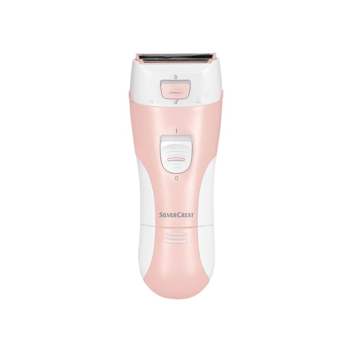 Epilator SILVERCREST® Lady Shaver SLSN 3 B1, 3 accesorii, functie exfoliere, saculet pentru