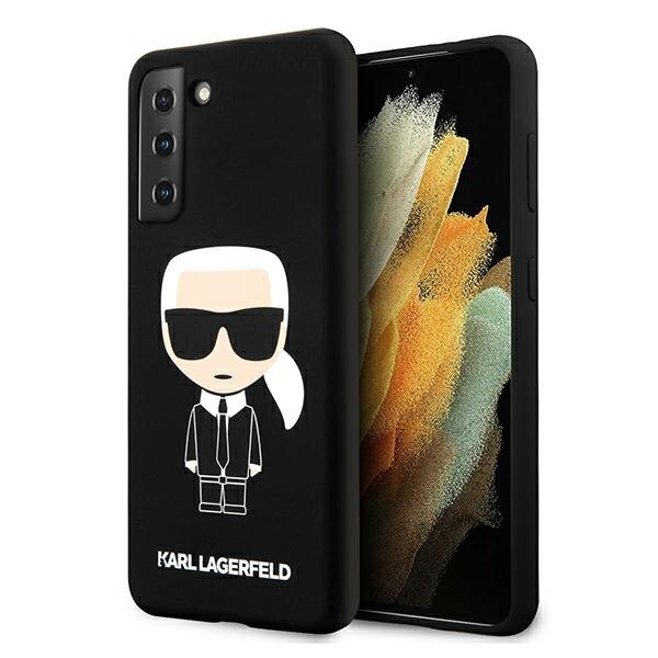Husa pentru Samsung Galaxy S21 Plus Karl Lagerfeld Silicone Iconic black