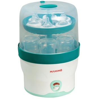 Sterilizator electric pentru 6 biberoane Mamimo BS1001 Sterilizator electric pentru 6 biberoane Mamimo BS1001