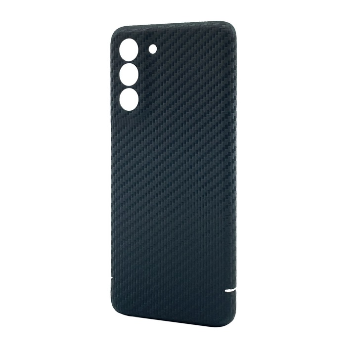 Husa Premium de Carbon magnet NEVOX pentru Samsung Galaxy S23 Plus, Black