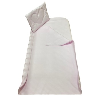 Lenjerie trei piese patut, nou-nascuti, din ranforce, by Liz Line-Ranforce bebe22 Lenjerie trei piese patut, nou-nascuti, din ranforce, by Liz Line-Ranforce bebe22