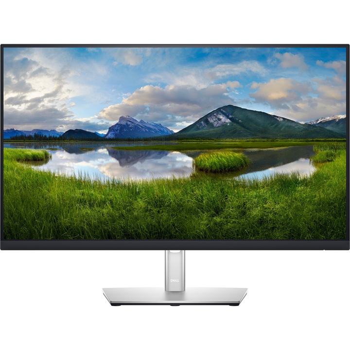 Dell P2721Q LED Monitor, IPS, 27", 4K UHD, 60Hz, 5ms, Display Port, HDMI, Fekete/Szürke