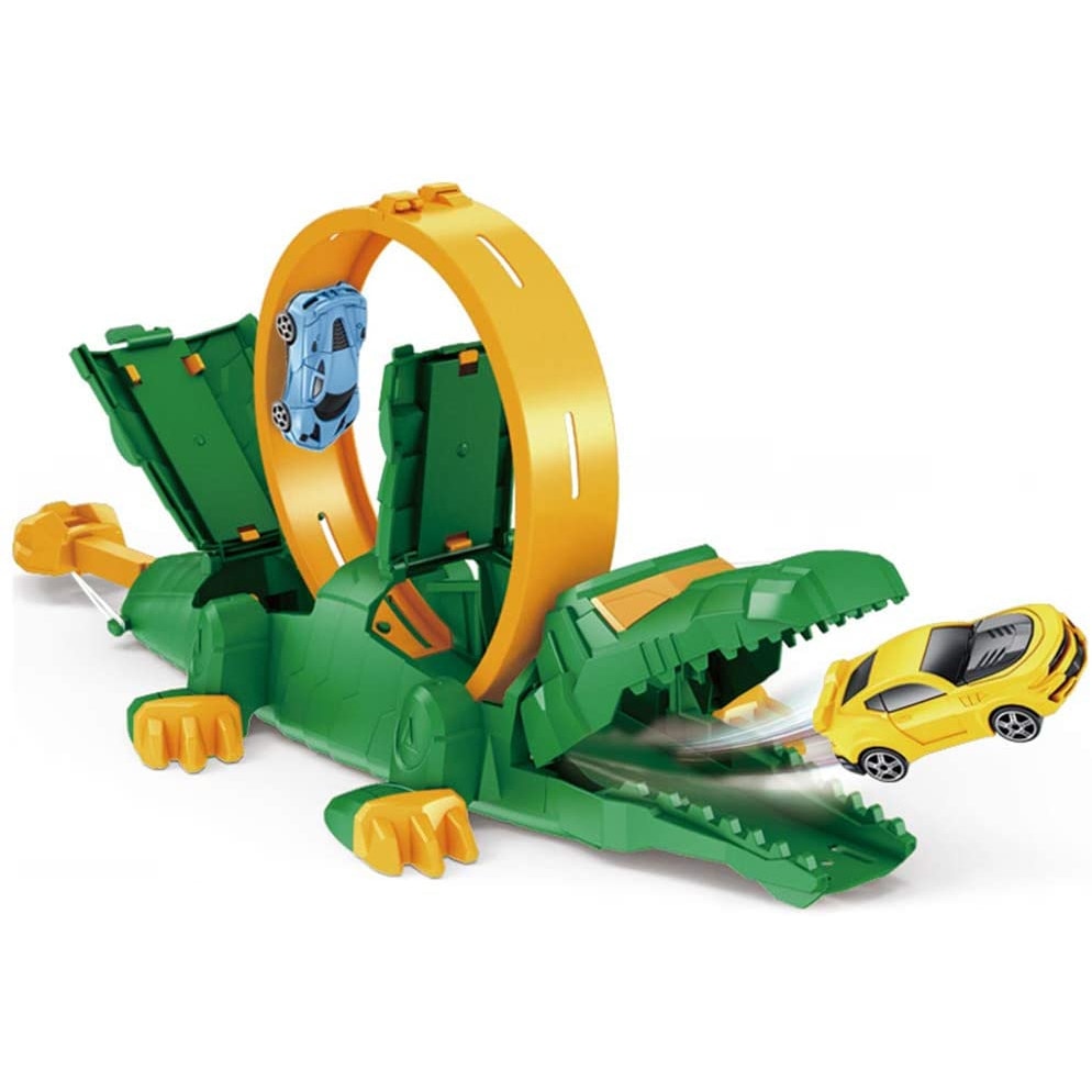 Set Joaca pentru Copii Parcare + Lansator Masinute 