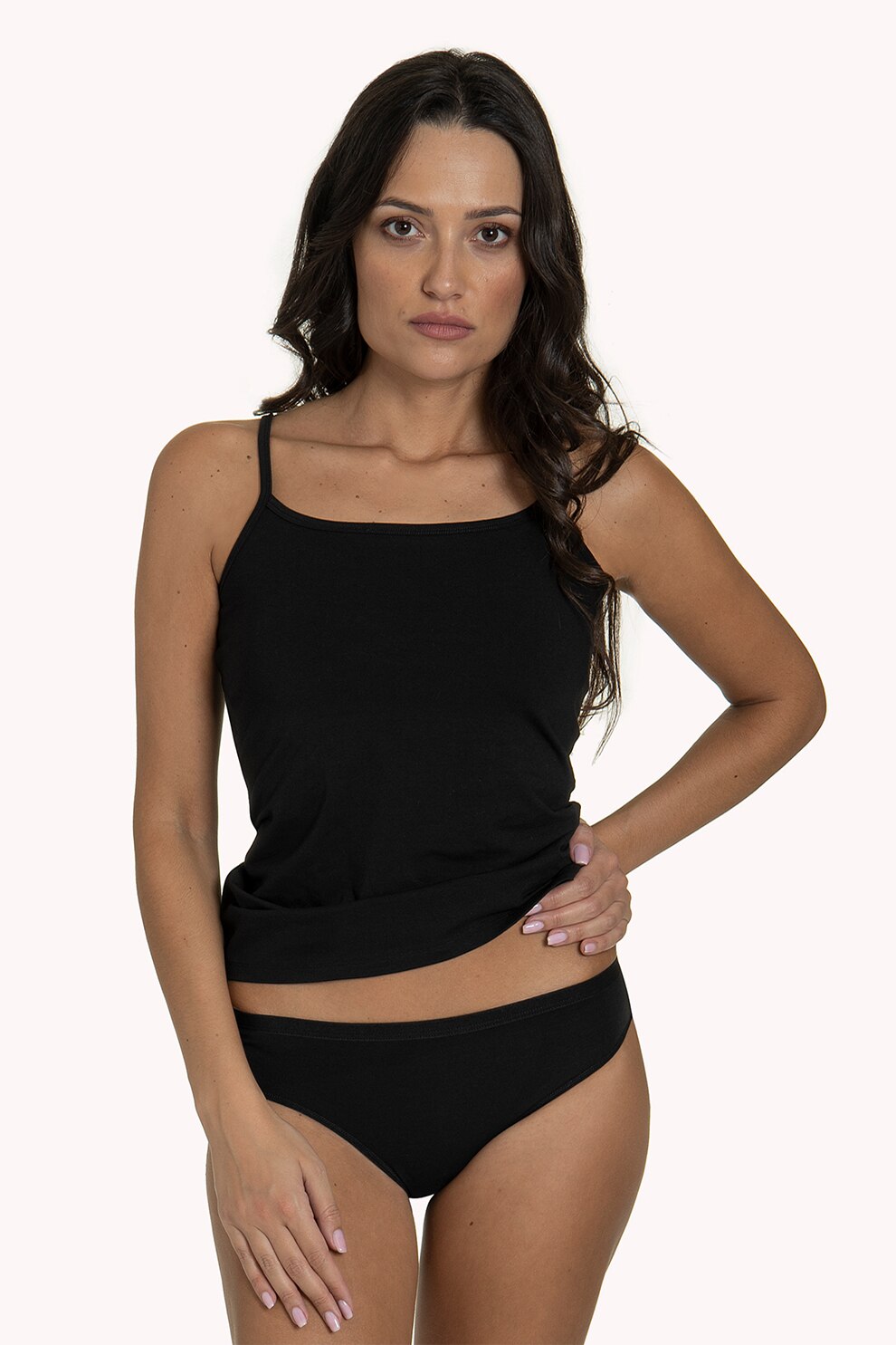 Lisca, Chiloti cu talie joasa Aura, Negru