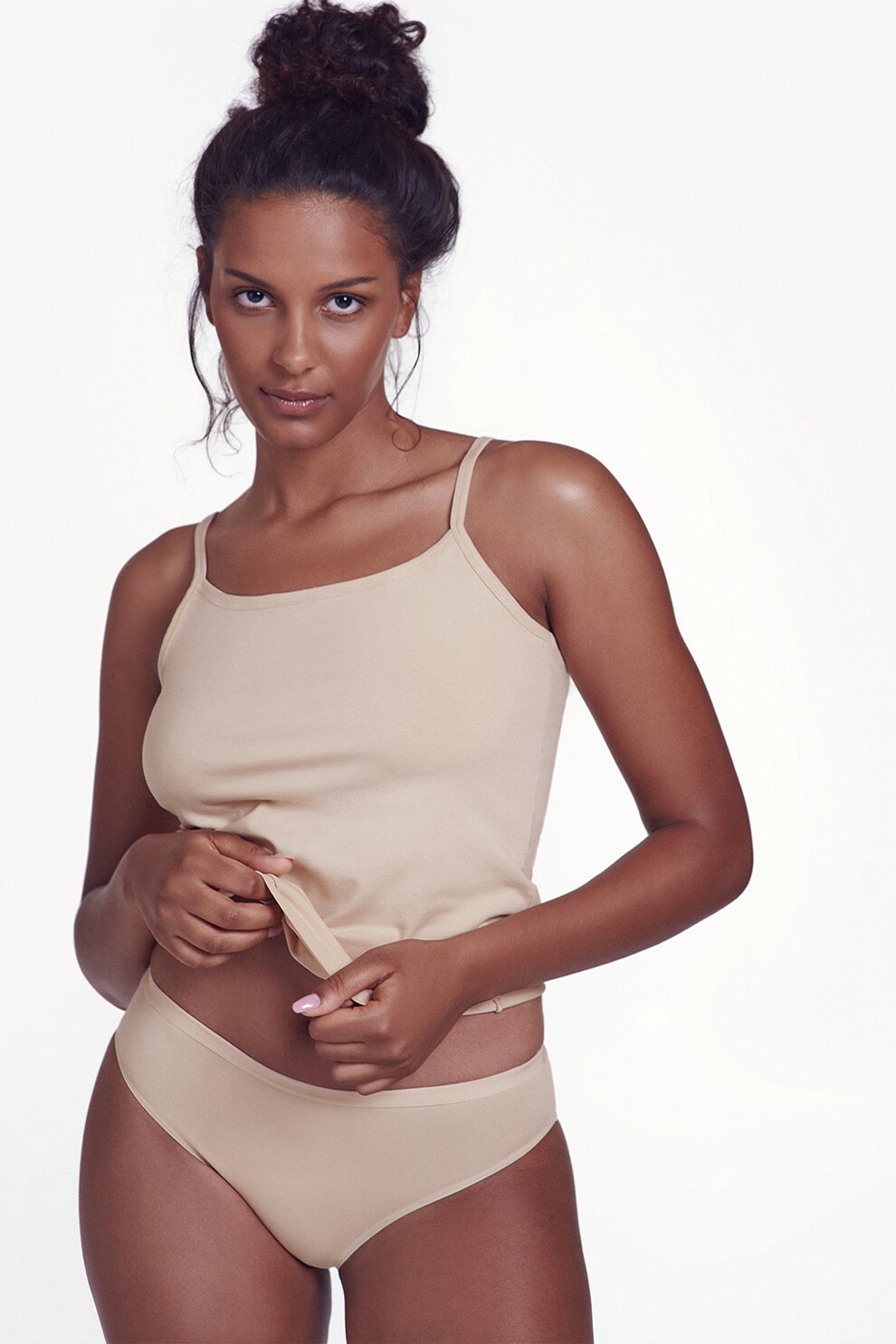 Lisca, Chiloti cu talie joasa Aura, Bej