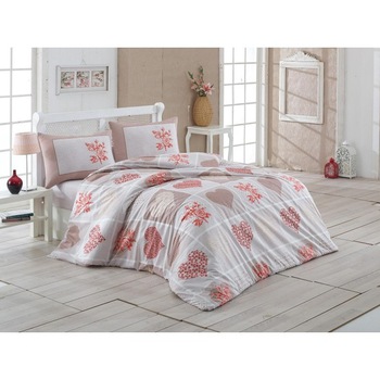 Lenjerie de Pat, Kristal By TAC, ELVIN, 2 Persoane, Set 4 Piese Lenjerie de Pat, Kristal By TAC, ELVIN, 2 Persoane, Set 4 Piese