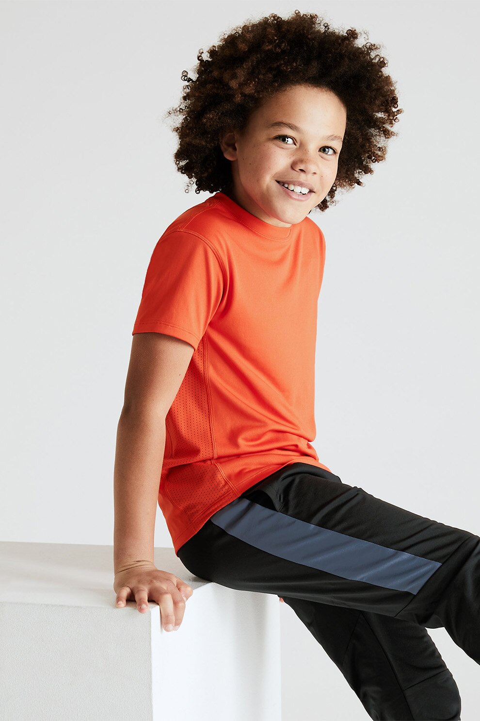 Marks & Spencer, Tricou Sporty, Rosu vermilion, 116-122 CM