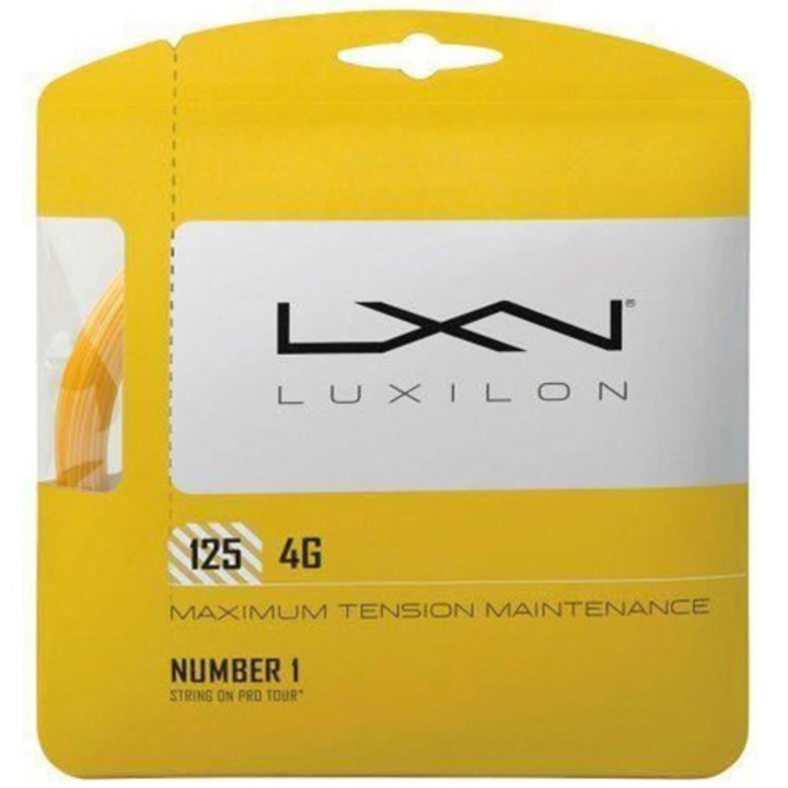 Racordaj Luxilon 4G 125, galben