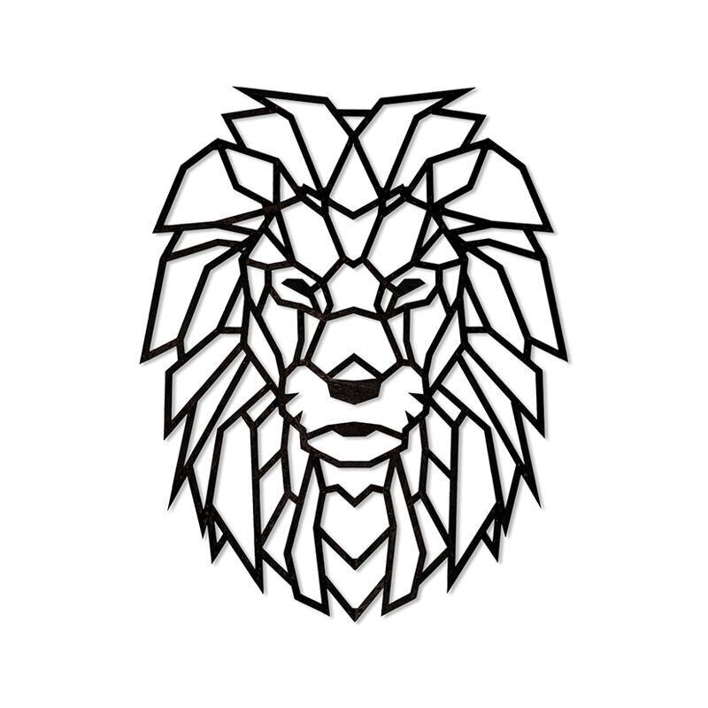 Puzzle 3D decorativ LION din lemn 250 piese @ EWA