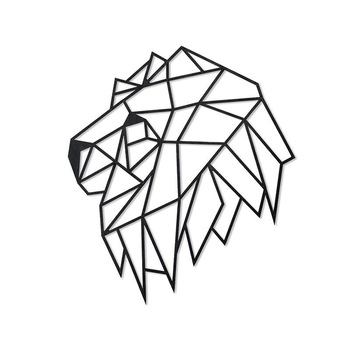 Puzzle 3D decorativ LION HEAD din lemn 134 piese @ EWA Puzzle 3D decorativ LION HEAD din lemn 134 piese @ EWA