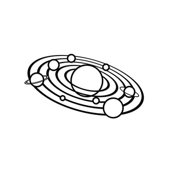 Puzzle 3D decorativ SOLAR SYSTEM din lemn 64 piese @ EWA Puzzle 3D decorativ SOLAR SYSTEM din lemn 64 piese @ EWA