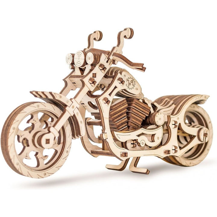 3D műszaki puzzle, Motorkerékpár, 152 db-os