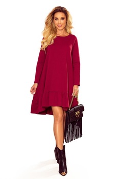 Rochie dama Lorelei, Burgundy, Rosu Rochie dama Lorelei, Burgundy, Rosu
