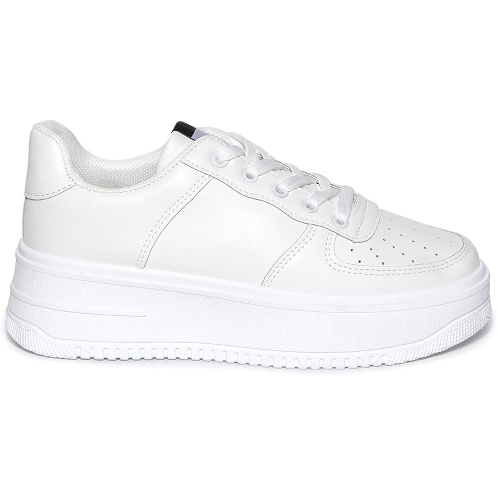 Pantofi sport dama Kaye, Alb, Alb