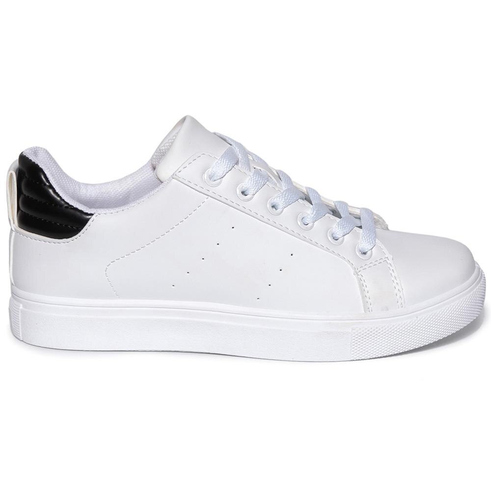 Pantofi sport dama Asha, Alb/Negru, Alb