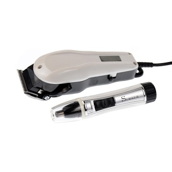 Set Masina de tuns cu cablu si Trimmer, SURKER 2 in 1 - SK709A Set Masina de tuns cu cablu si Trimmer, SURKER 2 in 1 - SK709A