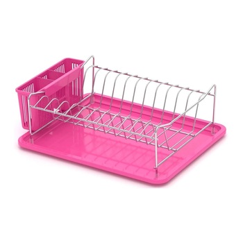 Uscator vase 39 x 30 x 13 cm, Roz - Tekno-tel Uscator vase 39 x 30 x 13 cm, Roz - Tekno-tel