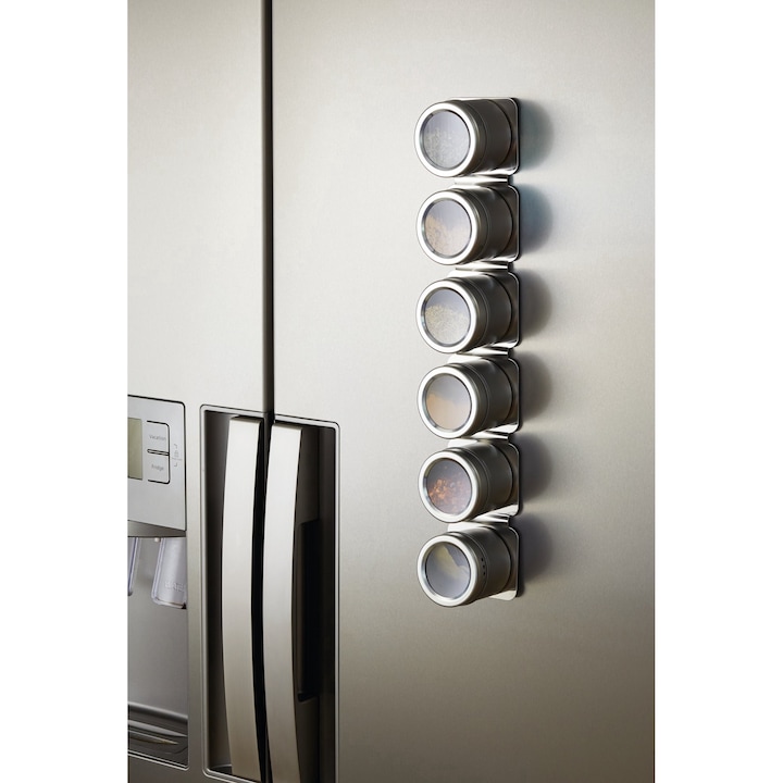 Set condimente cu suport magnetic, 43 x 7,5 cm - MasterClass