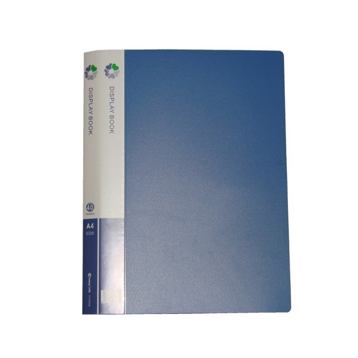 Portofoliu cu 40 folii din plastic , A4